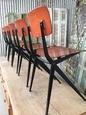 Vintage style Chairs in Wood and Iron, Marko 20 century