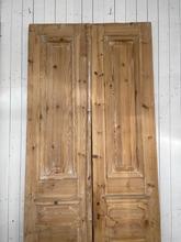 Set deuren  Antiek stijl in Hout, 20-eeuw