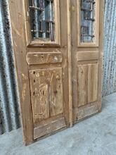 Antique style Antique set doors in Wood and glass, Europe