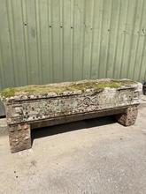 Antique style Antique bench in Stone