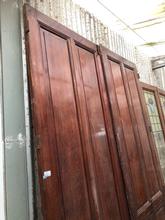 Antique style Antique big doors set in Wood