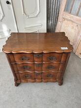 Antique style Cabinet with drawers in Oak wood 18th century
