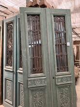 Antique style Deuren in wood and glass, Brocante 20e eeuw