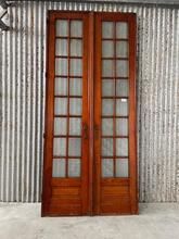 style Antique doors with glass in Wood and glass