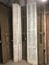 Antique style Antique high shutters in Wood