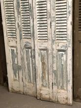 Antique style Antique high shutters in Wood