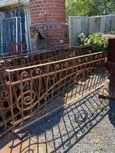 Antique style Antique iron fence in Iron