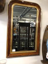 Antique style Antique mirror in Wood and glass