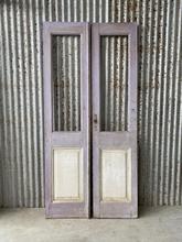Antique style Antique purple doors in Wood