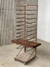 Antique style Antique rack in wood and iron