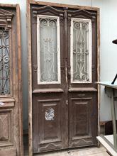 Antique style Antique set doors in Wood and iron