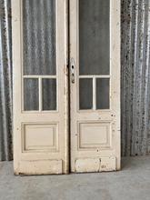 Antique style Antique set doors in Wood and glass