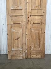Antique style Set wooden doors  in Wood 20-century