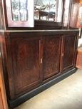 Antique style Antique shop cabinet in Wood and glas 20e eeuw