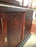 Antique style Antique shop cabinet in Wood and glas 20e eeuw