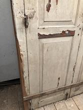 Antique style Antique white door in Wood and iron