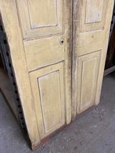 Antique style Antique yellow set doors in Wood