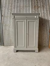 Brocante style Cabinet in wood, Europe 20e eeuw