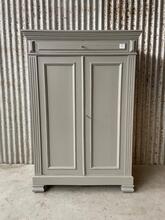 Brocante style Cabinet in wood, Europe 20e eeuw