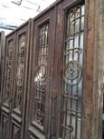 Building materials style Doors in Wood iron 19 century