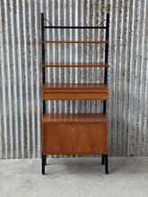 Design style Cabinet in Wood, Designer Poul Cadovius   20e eeuw