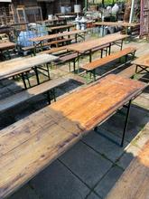 Industrial style Industrial tables in wood and iron