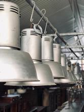 Industrial style Industrial pendant lights in Iron, European 20th century