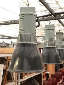 Industrial style Lamps in Iron, European 20th century