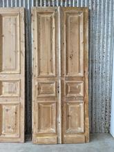 Set wooden doors