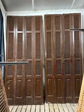 Vintage style Antique shutters in wood, Europe 20e eeuw