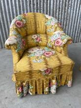 Vintage style Flower armchairs 1950s