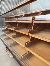 Toonbank Antiek  stijl in hout en glas, Europa  20e eeuws