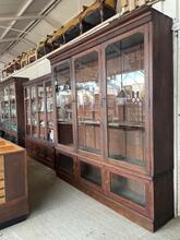 Antique style Shopcabinet in wood and glass, Sri-lanka 20th Century