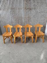 Design  style Chairs in wood, Europe 1980