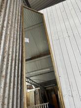 Antieke dam spiegel Antiek stijl in hout en spiegel, Amsterdam 20e eeuws