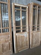 Deuren met glas Antiek stijl in Hout en glas , Europa