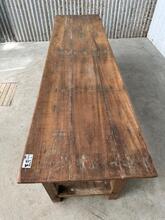 Houten tafel Antiek stijl in Hout,