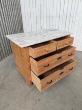 Ladekast Antiek stijl in hout,
