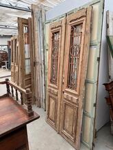 Oude deuren  Antiek stijl in Hout en ijzer, Europa