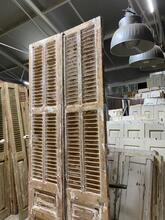 Oude luiken Antiek stijl in hout,
