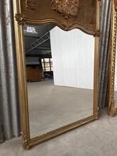 Spiegel Antiek stijl in Glas en hout, Europa