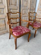 Stoelen Antiek stijl in Hout, Europa 18e eeuws