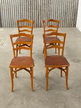 Stoelen Antiek stijl in Hout, Frankrijk