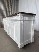 Toonbank Antiek stijl in Hout, Frankrijk 20e eeuws