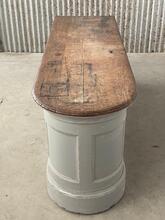 Toonbank Antiek stijl in Hout eiken ,