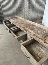 Werktafel Antiek stijl in hout,