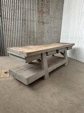 Werktafel Antiek stijl in hout,