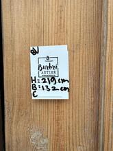 Antieke set deuren stijl in hout,