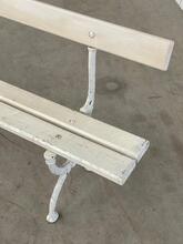 Antique style Bench in Iron and wood, France