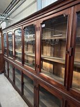 Antique  style Cabinet in Wood and glass
